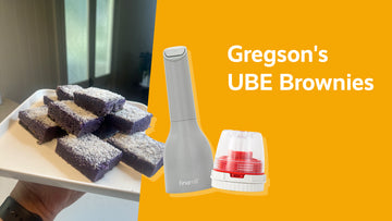 Gregson's Ube (oo-bay) Brownies