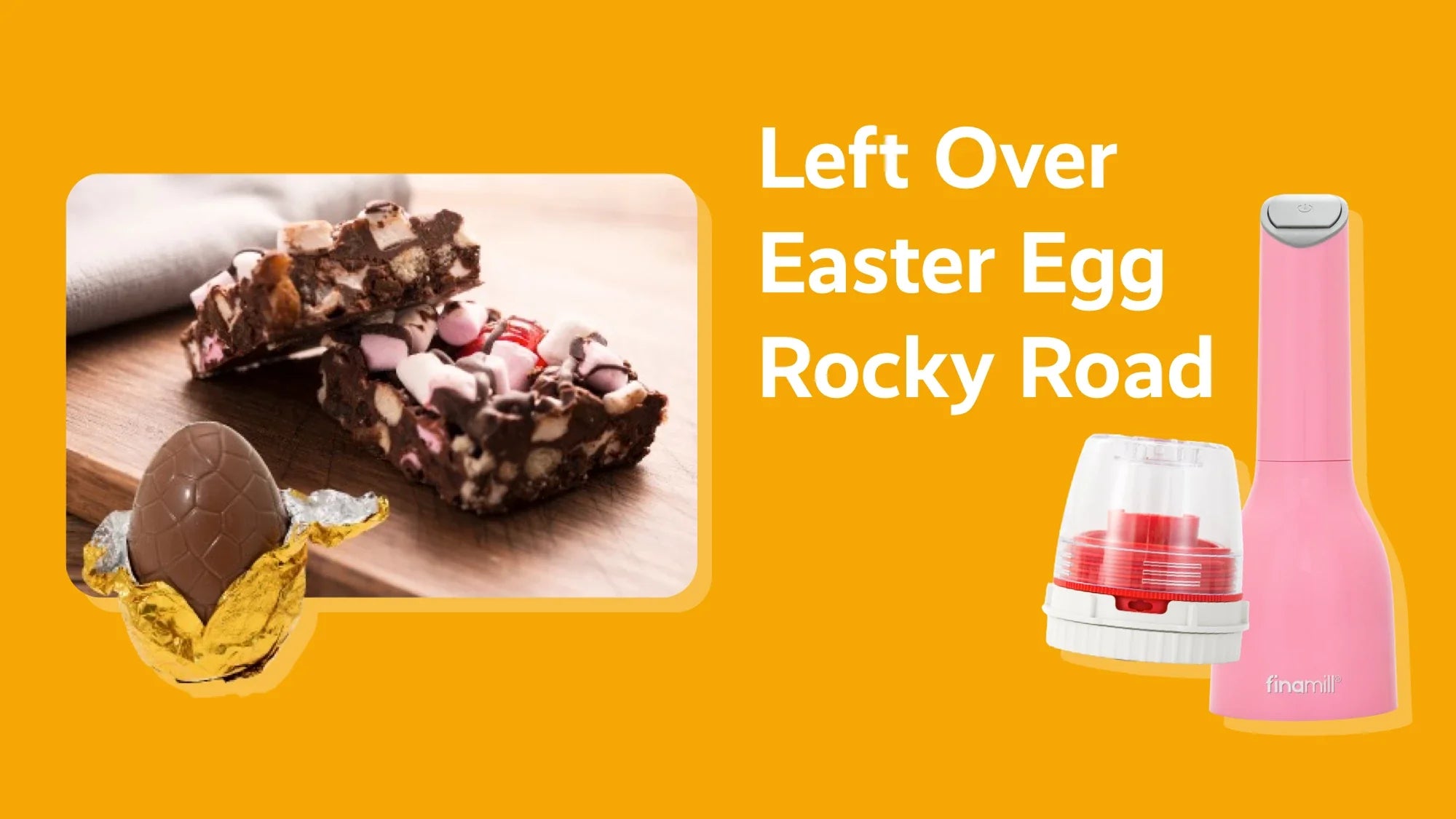 Left Over Easter Egg Rocky Road