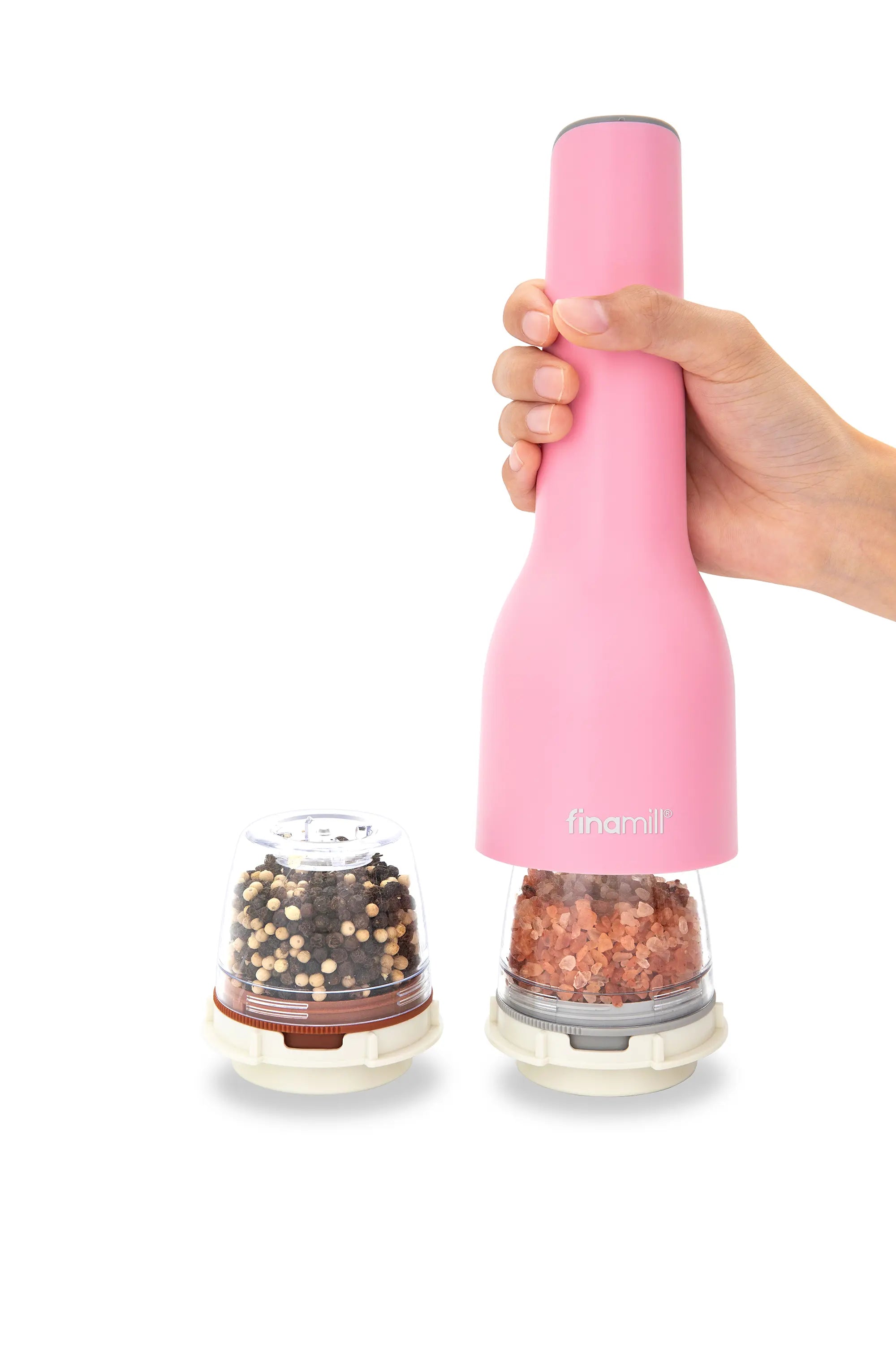 Nuovoware Pink Spice Grinder - 2.5 Inch Herb Grinder For Fresh Spices & Herbs