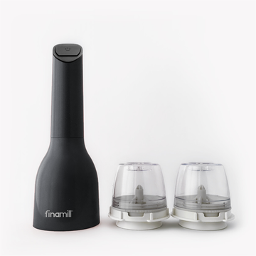 FinaMill – Pepper Mill & Spice Grinder in One. 1 Mill 2 PRO Plus Pods Included